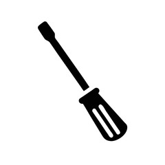screwdriver icon, repair symbol. , Vector illustration