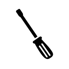 screwdriver icon, repair symbol. , Vector illustration