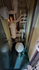 łódź podwodna ubikacja