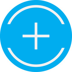 Obraz premium 원형 십자가 이미지