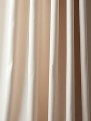 Fototapeta premium soft muted colors like beige pale brown dusty grey create serene background silk satin