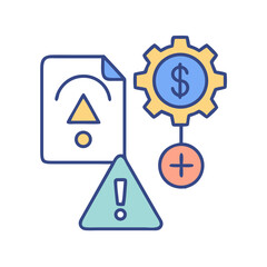 Financial risk management system for business development enhancement