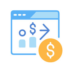 Online Payment Transfer via a Website Window Concept