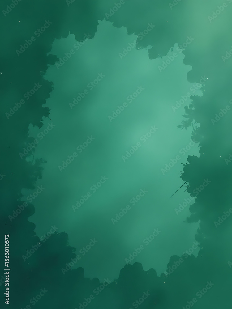 Aufkleber dark green watercolor background ample copy space suitable web banners designs need unique