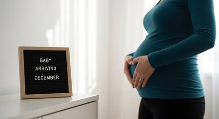 A Pregnant Woman's Journey Anticipation and Joy of a December Baby