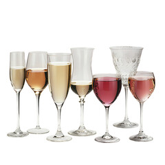 Wine Glasses Collection: Champagne Flutes, Wine Goblets, and More for Elegant Occasions