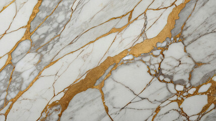 Calacatta Gold Marble With Distinct White and Gold Veining Pattern for Elegant Interior Finishes.