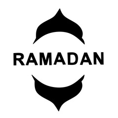 ramadan silhouette vector 