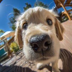 hund, haustier, tier, gold, retriever, golden retriever, 