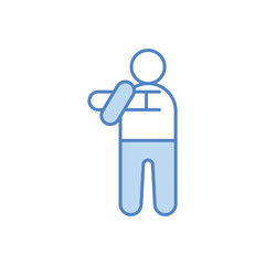 Warm-Up Icon vector stock illustration