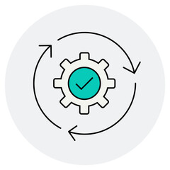 Agile Cycle icon, Driving Innovation Through the Agile Cycle, Adaptive Progress Mastering the Agile...