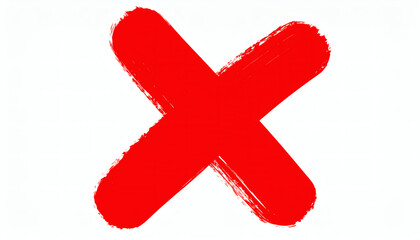 Obraz premium Red Cross Sign on Background – Red Cross Marker PNG Isolated on White for Medical and Health Design