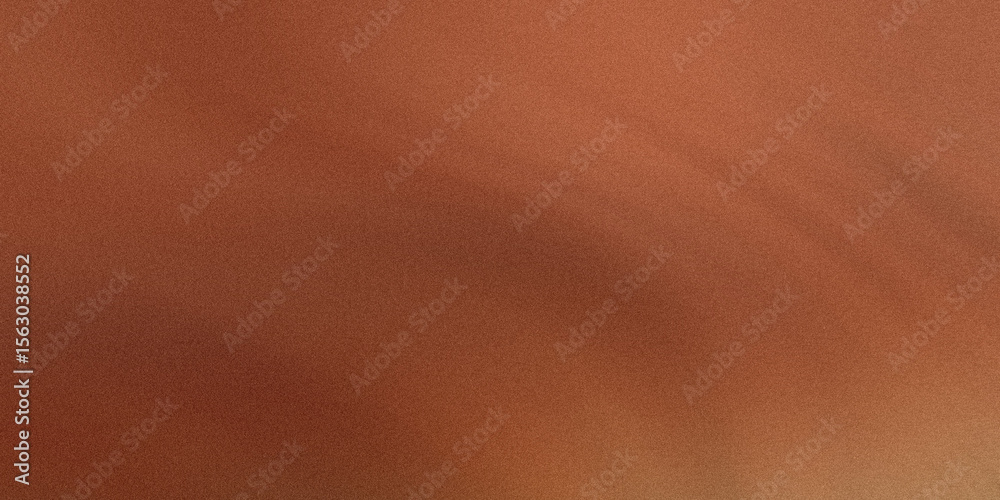 Wall mural a warm abstract background displays a gradient of brown and red with a grainy texture, creating a vi
