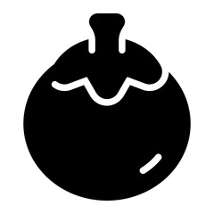 tomato glyph icon