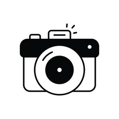 Flash Photography Icon vector stock illustration