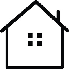 Home icon simple vector illustration