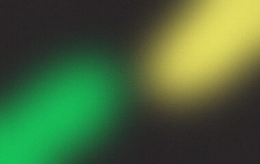 glowing green with yellow grainy in dark background with noise texture for webpage, headers and banner design
