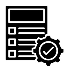 Project Completion   Icon Vector Illustration