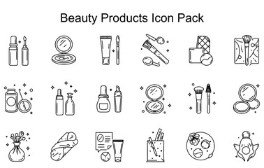 Beauty Products Icon Pack