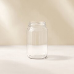 Empty glass jar (1)