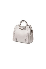 leather bag isolated on white