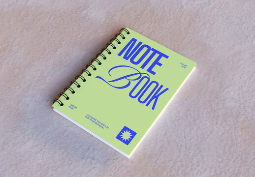 Binder Notebook Mockup