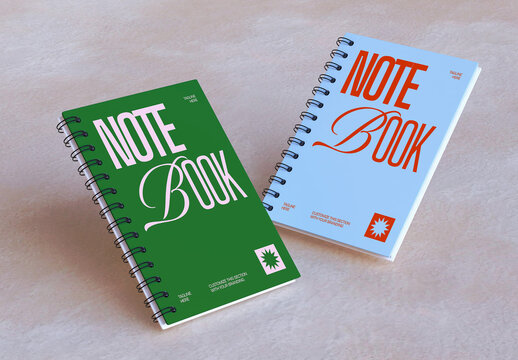 Ring Notebook Mockup