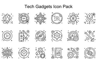Tech Gadgets Icon Pack