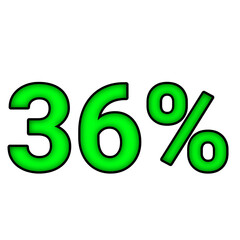 36% percent discount	