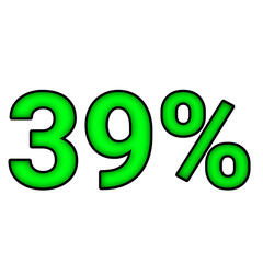 39% percent discount	