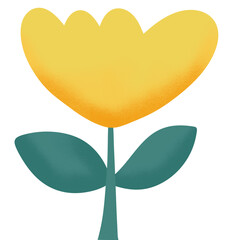 Yellow flower Artwork