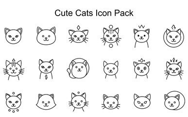 Cute Cats Icon Pack