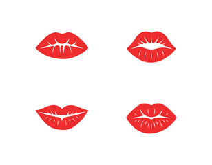 Lips icon isolated on white background. Red and Black Lips Kiss Mark Vector Illustration. Print of lips kiss vector, kiss, lips, red lips, kissing lips, icon, icons, graphic, illustration, graphic des