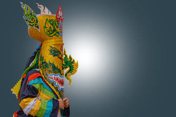 Phi Ta Khon : Thailand Northeast Culture Mask Ghost Festival.