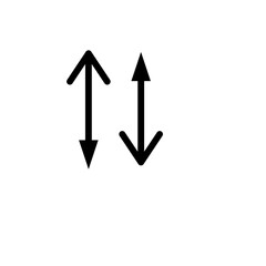 Hand drawn set of arrows Collection black arrow on white background Vector illustration transparent