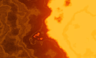 Abstract volcanic lava background. Molten rock surface