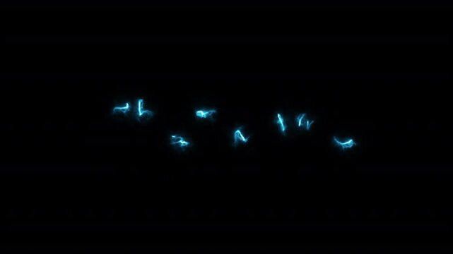 Thank You Neon text animation 4k resolution, Animated Thank You text font with neon light Concept for success, good job, thanks word,  meeting, greeting for promo video or presentation - Powered by Adobe