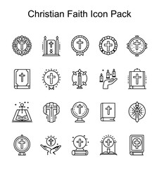 Christian Faith Icons