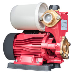 Red motor water pump