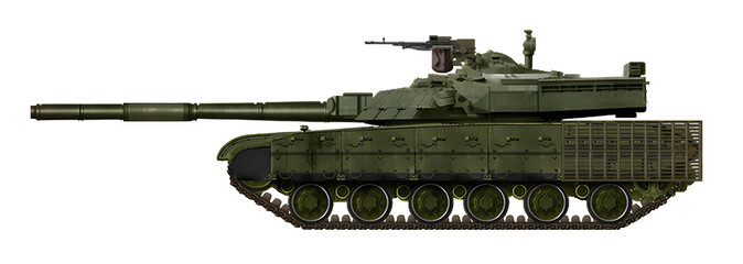 T-64 BM2-120 (The concept of modernization of the T-64BM2 tank, with the installation of a turret from the T-84-120 tank) © Tikros