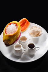 Hawaiian Papaya Stewed Clam