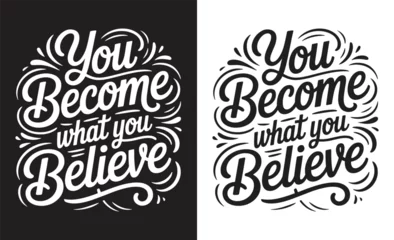 Selbstklebende Fototapeten Motivational quote typography t-shirt design © Rahan Arif Rifat