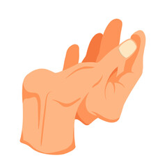 Obraz premium Illustration of human hand movements