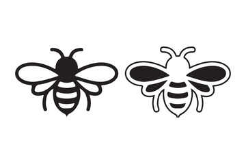 Black and white insect and floral ornament vector illustration