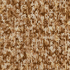 A brown and tan patterned background with a lot of zig zags