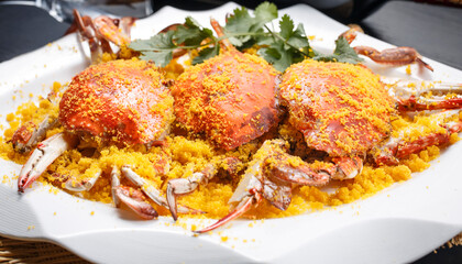 Braised Abalone, Chicken Wings and Yellow Noodle Cake