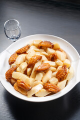 Abalone stewed with potatoes