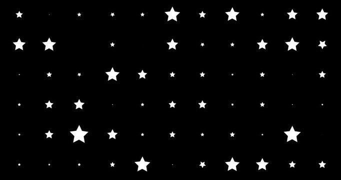 stars pattern background, loopable