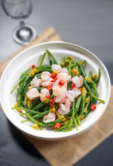 Stir-fried Cucumber with Shrimp