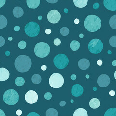 A blue background with many blue and white circles